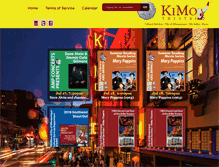 Tablet Screenshot of kimotickets.com